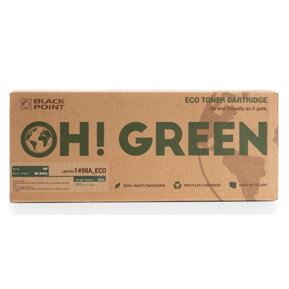 Zamiennik HP W1490A Toner OH! Green LBPPH1490A_ECO