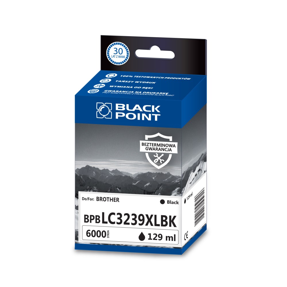 Zamiennik Brother LC-3239XLBK Tusz BPBLC3239XLBK