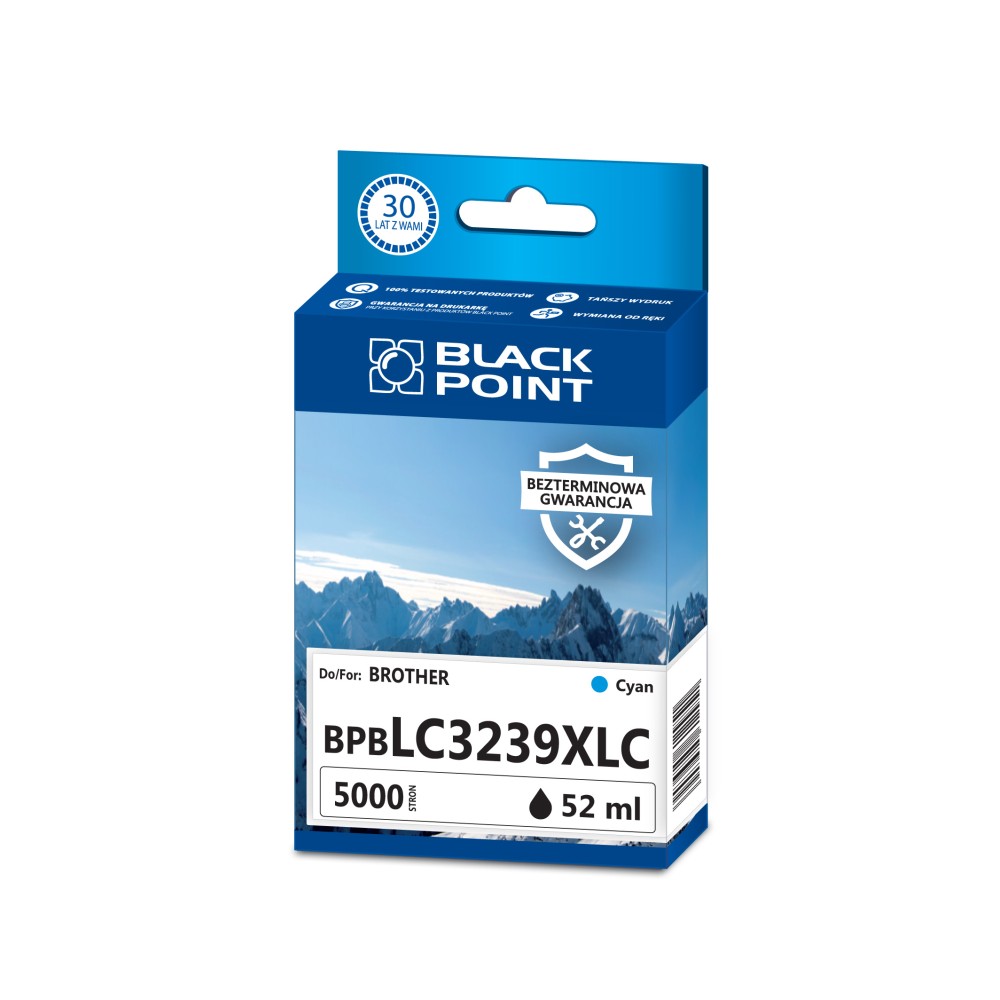 Zamiennik Brother LC-3239XLC Tusz BPBLC3239XLC