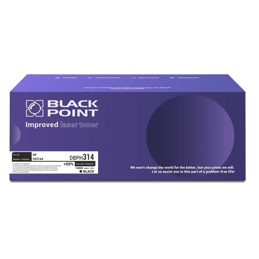 Zamiennik HP CE314A Bęben DBPH314