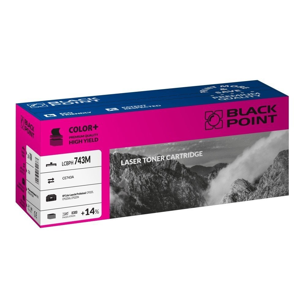 Zamiennik HP CE743A Toner LCBPH743M