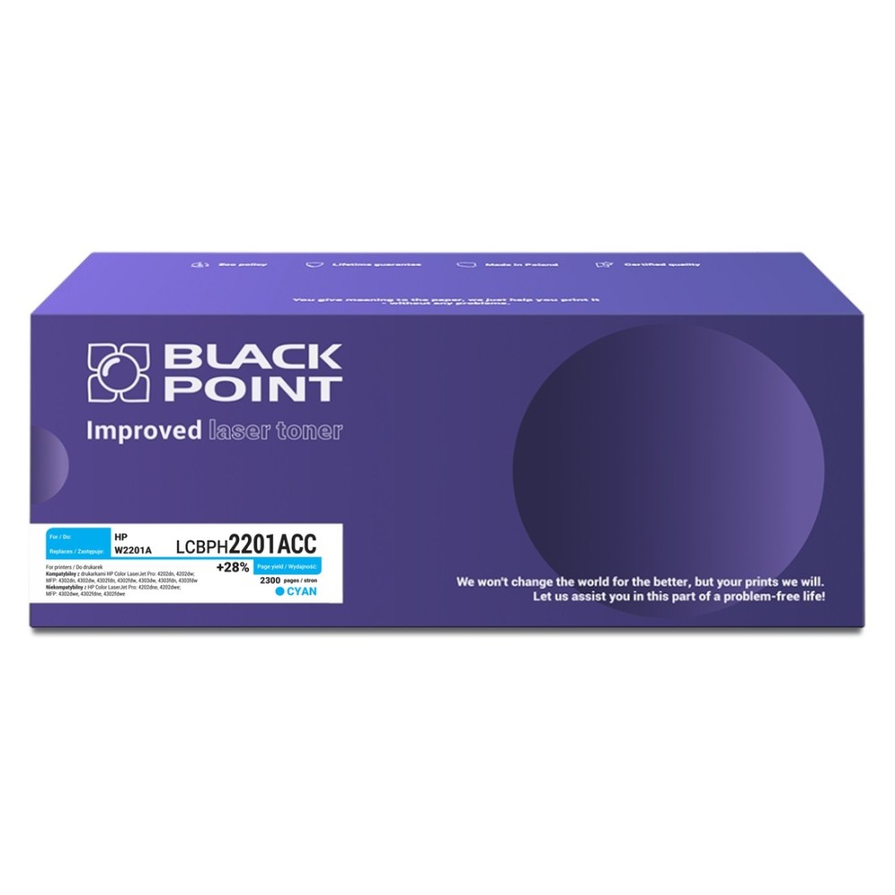 Zamiennik HP W2201A Toner LCBPH2201ACC 🖨️ Black Point